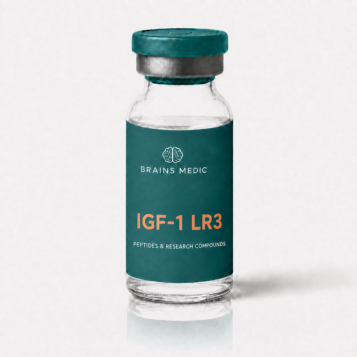 IGF-1 LR3 product packaging - Brains Medic